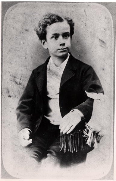 Fernand Pelloutier (1867-1901) de niño de French Photographer
