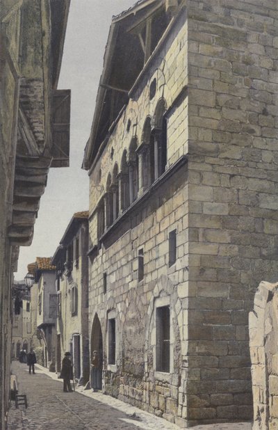 Figeac, Casa del Siglo XIII (Calle Hortabadial) de French Photographer