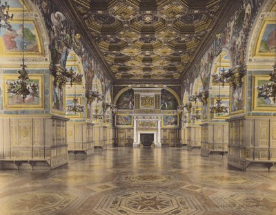 Fontainebleau: Galería Henri II (foto en color) de French Photographer