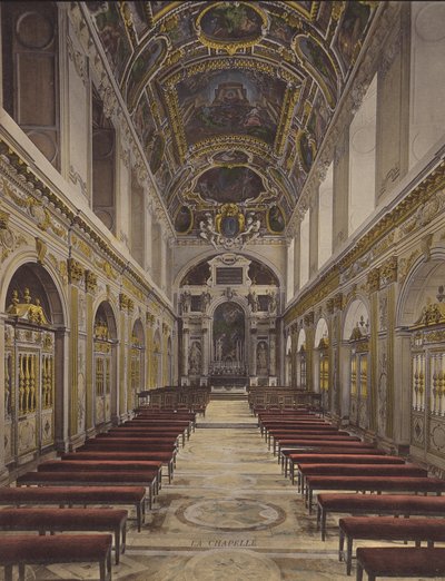 Fontainebleau: La Capilla (foto en color) de French Photographer