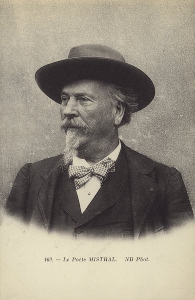 Frederic Mistral (1830-1914), poeta y lexicógrafo francés de la lengua occitana de French Photographer