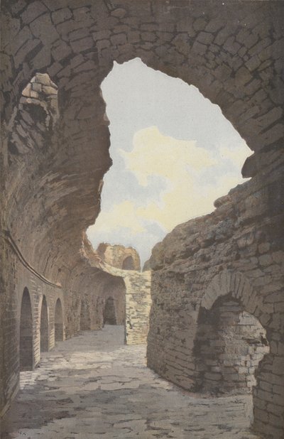 Fréjus, Anfiteatro, Vista interior de una galería de French Photographer
