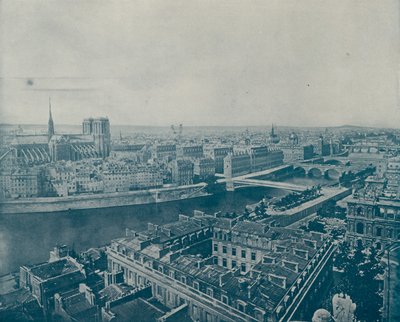 Vista General de París, mirando al Oeste de French Photographer