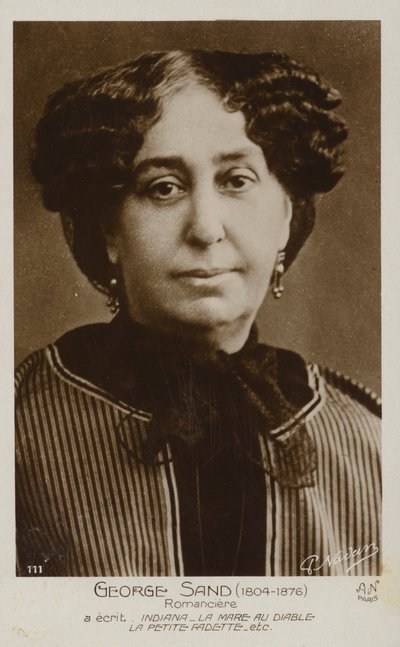 George Sand (1804-1876), novelista francesa de French Photographer