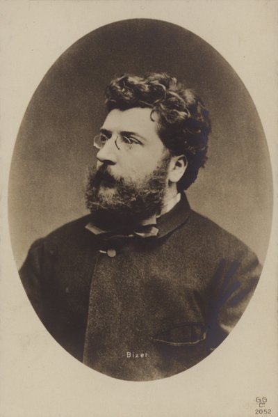 Georges Bizet, compositor francés, principalmente de óperas (1838-1875) de French Photographer