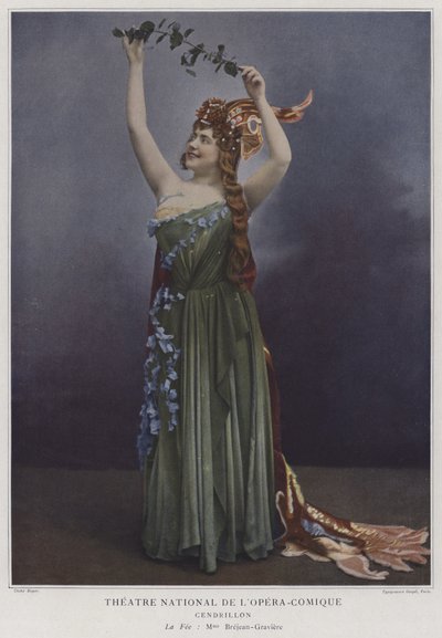 Georgette Brejean-Graviere como el hada en Cendrillon de French Photographer