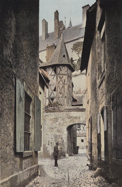 Gien, Calle que conduce al castillo de French Photographer