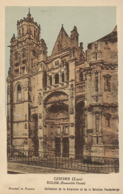 Gisors, Iglesia de French Photographer