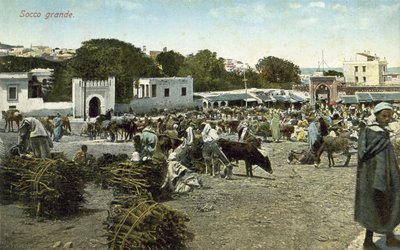 Gran Socco, Tánger, Marruecos de French Photographer