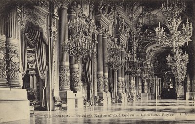 Gran foyer del Teatro Nacional de la Ópera, París de French Photographer