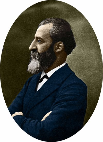 Henri Moissan, químico y farmacéutico francés 1852 - 1907 de French Photographer