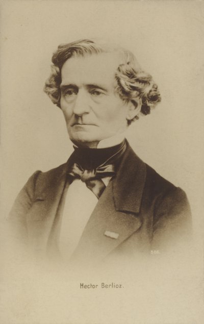 Hector Berlioz, compositor romántico francés (1803-1869) de French Photographer
