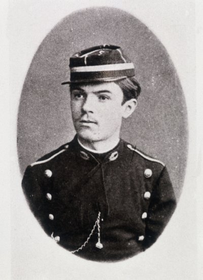 Henri Poincaré, estudiante en la Escuela Politécnica - Bibl. de la Escuela Politécnica de French Photographer