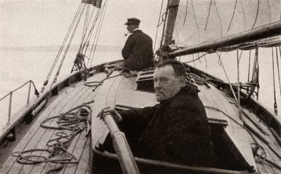 Hilaire Belloc en su barco de French Photographer
