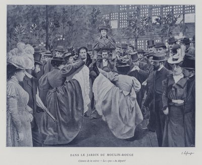 En el jardín del Moulin Rouge, París de French Photographer