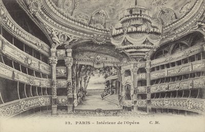 Interior de la Ópera, París de French Photographer