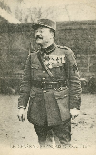 Jean-Marie Degoutte, general francés de la Primera Guerra Mundial de French Photographer