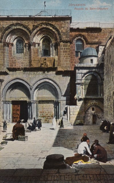 Jerusalén, fachada del Santo Sepulcro de French Photographer