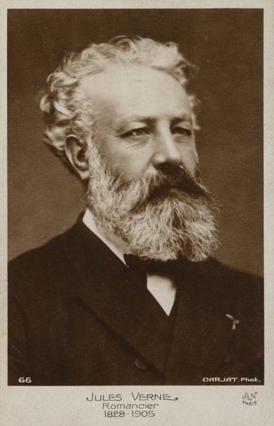 Jules Verne (1828-1905), novelista francés de French Photographer
