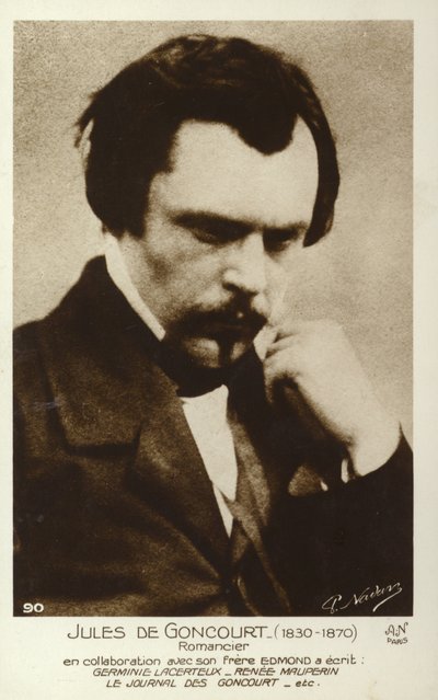 Jules de Goncourt (1830-1870), novelista francés de French Photographer