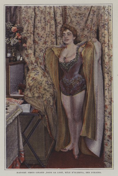 Juliette Simon-Girard, cantante de ópera francesa, en su camerino de French Photographer
