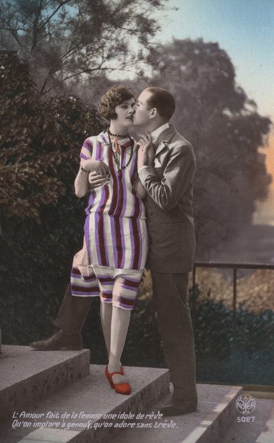 Pareja besándose de French Photographer
