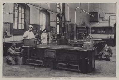 Cocina del Lycée Janson-de-Sailly, París de French Photographer