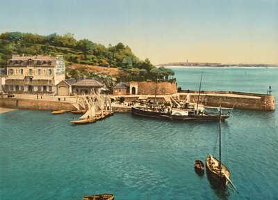 La Bec de la Vallée, Dinard, 1890-1900 de French Photographer