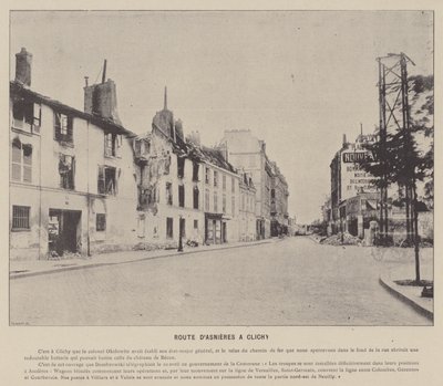La Comuna de París, Ruta de Asnières a Clichy de French Photographer