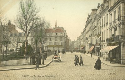 La Rue de Strasbourg, Caen de French Photographer