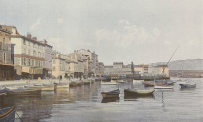 La Seyne, Vista del Muelle (Pequeña Rada de Toulon) de French Photographer