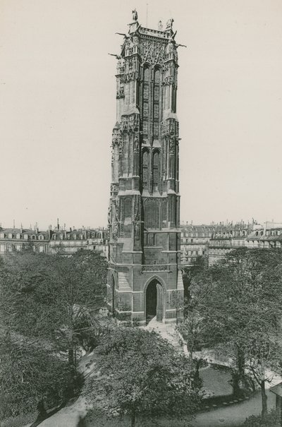 La Tour Saint-Jacques de French Photographer