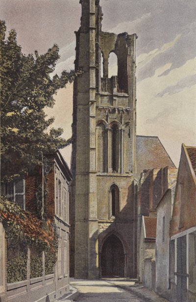 Larchant, Campanario de la iglesia, Lado O de French Photographer