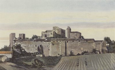Larressingle, Ruinas del Castillo de los Obispos de Condom de French Photographer
