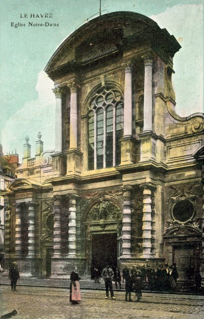 El Havre, Iglesia de Notre-Dame de French Photographer