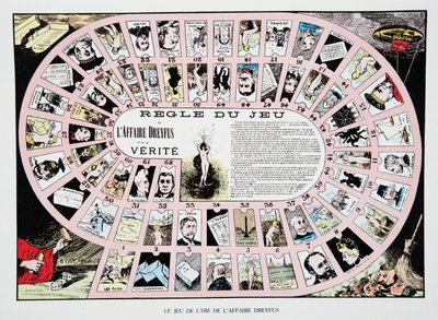 El Juego de la Oca del Caso Dreyfus, de Histoire de la Troisième République, Vol. I, l