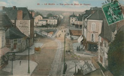 Le Mans - vista tomada desde la cima del túnel de French Photographer