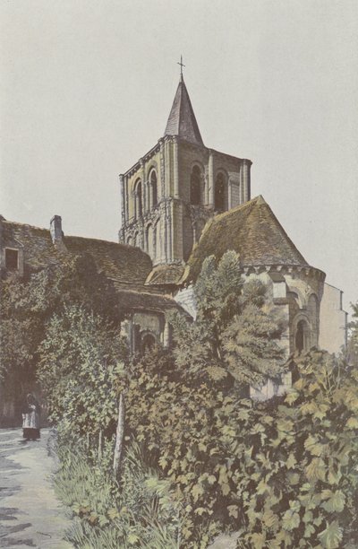 Lencloitre, Iglesia, Ábside y campanario de French Photographer