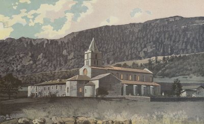 Leoncel, Vista de la Abadía, Lado Noreste de French Photographer