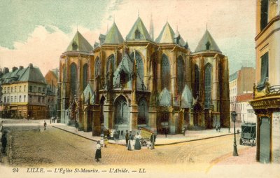 Lille, La Iglesia St-Maurice, El Ábside de French Photographer