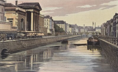 Lille, El canal de la Basse-Deule de French Photographer