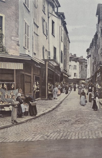 Limoges, Calle de la Carnicería (Parte baja) de French Photographer
