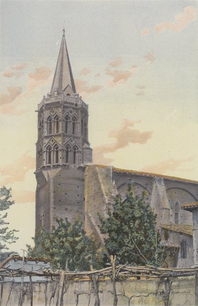 Lisle-DAlbi, Iglesia, Campanario, Lado este de French Photographer