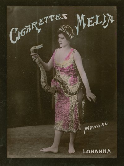 Lohanna, chica con serpiente de French Photographer