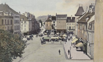 Lons-le-Saunier, Plaza de la Libertad de French Photographer