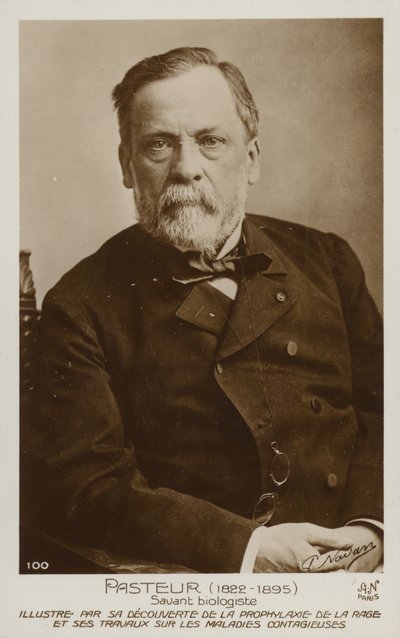 Louis Pasteur (1822-1895), químico y microbiólogo francés de French Photographer