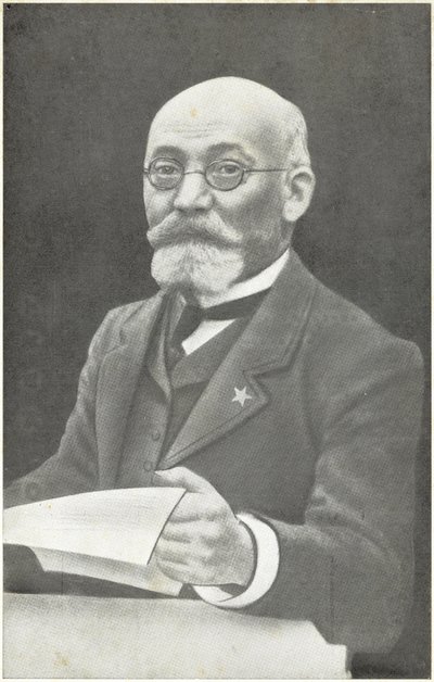 Ludwik Lejzer Zamenhof, inventor polaco del esperanto de French Photographer