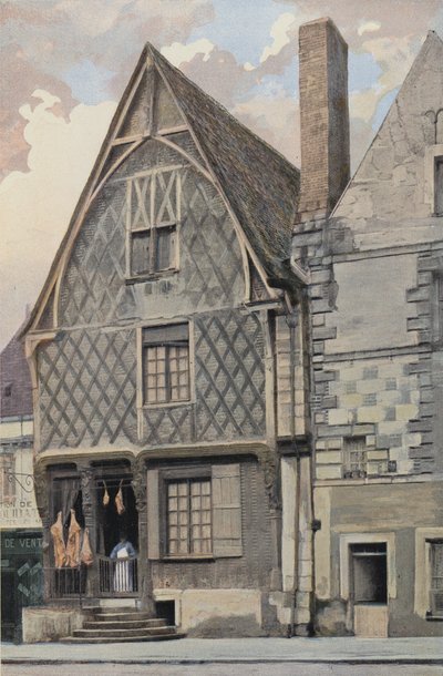 Luynes, Casa vieja en la plaza de French Photographer