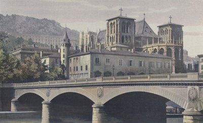 Lyon, Arzobispado, Catedral St-Jean y colina de Fourvière de French Photographer
