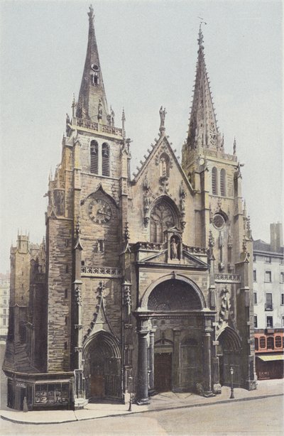 Lyon, Iglesia St-Nizier, Fachada O de French Photographer